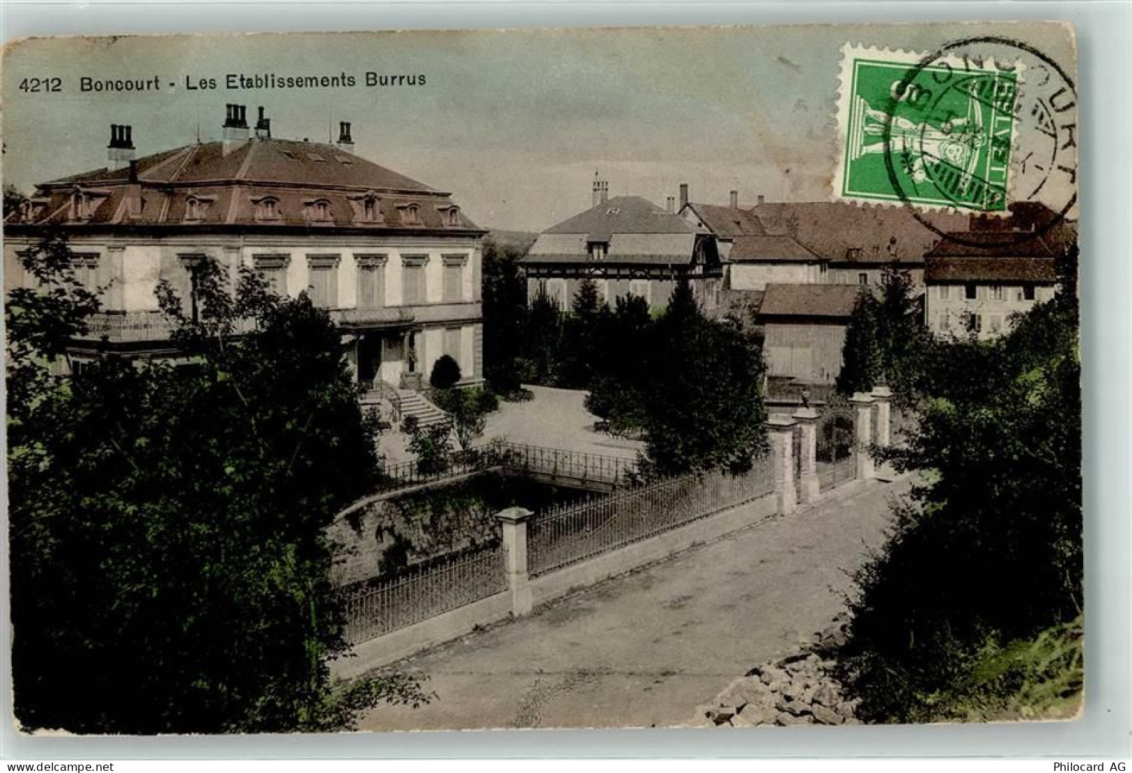 2926 Boncourt 1910 - Les Etablissements Burrus - 13935870