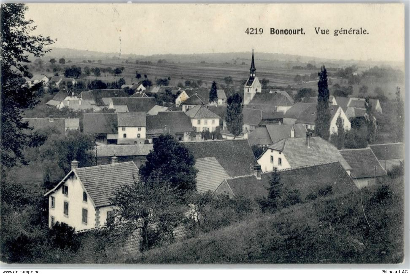 2926 Boncourt - Kirche Feldpost Bataillon 53 - 51424885