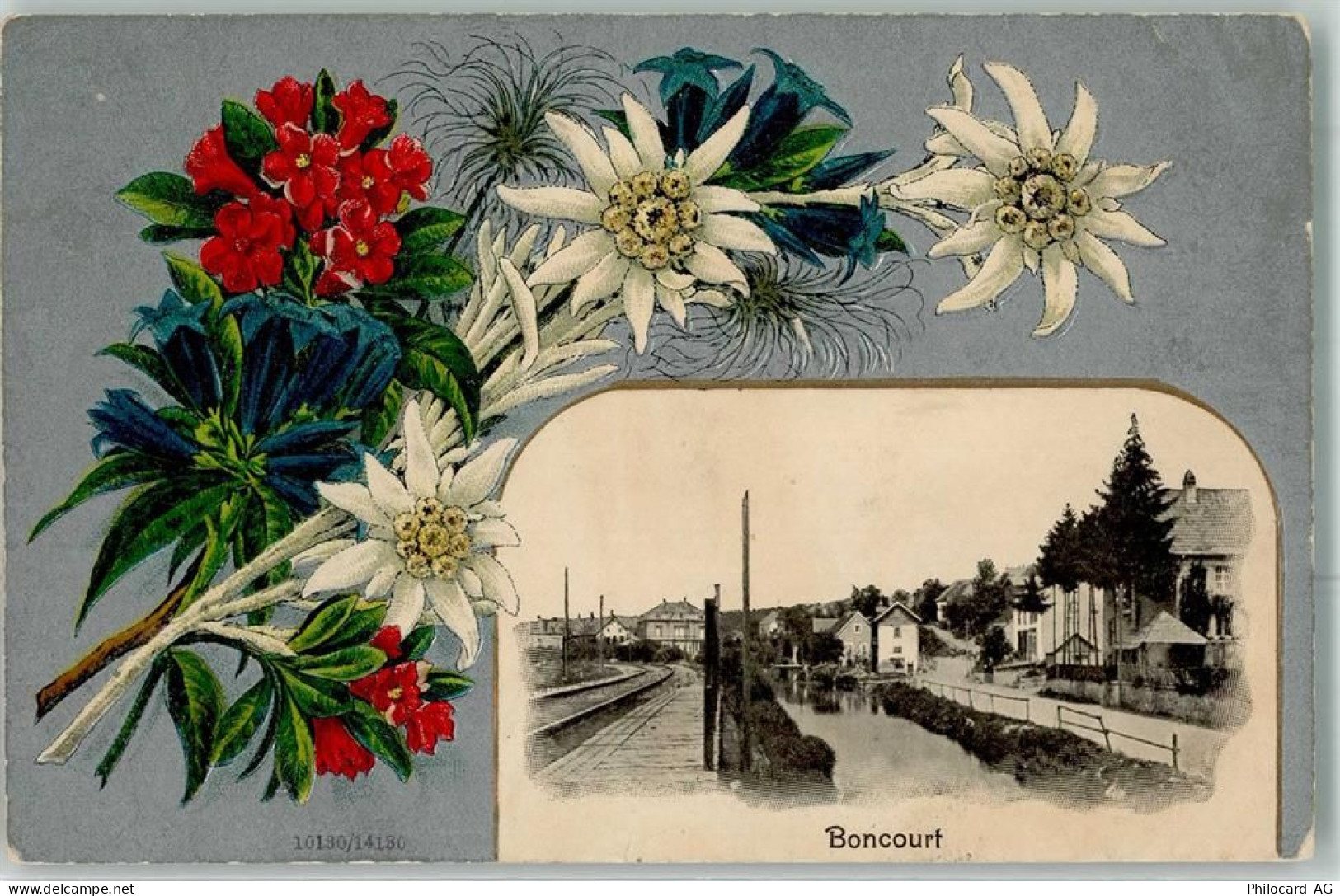 2926 Boncourt Prägedruck Lithographie - 13623045