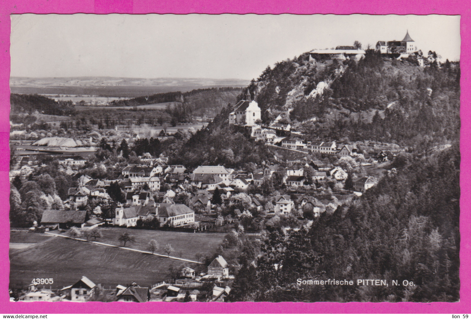 293503 / Austria - Sommerfrische Pitten, N. -Oe PC 1966  Pitten USED - 1.80 S Münzturm Hall Tirol Osterreich Autriche