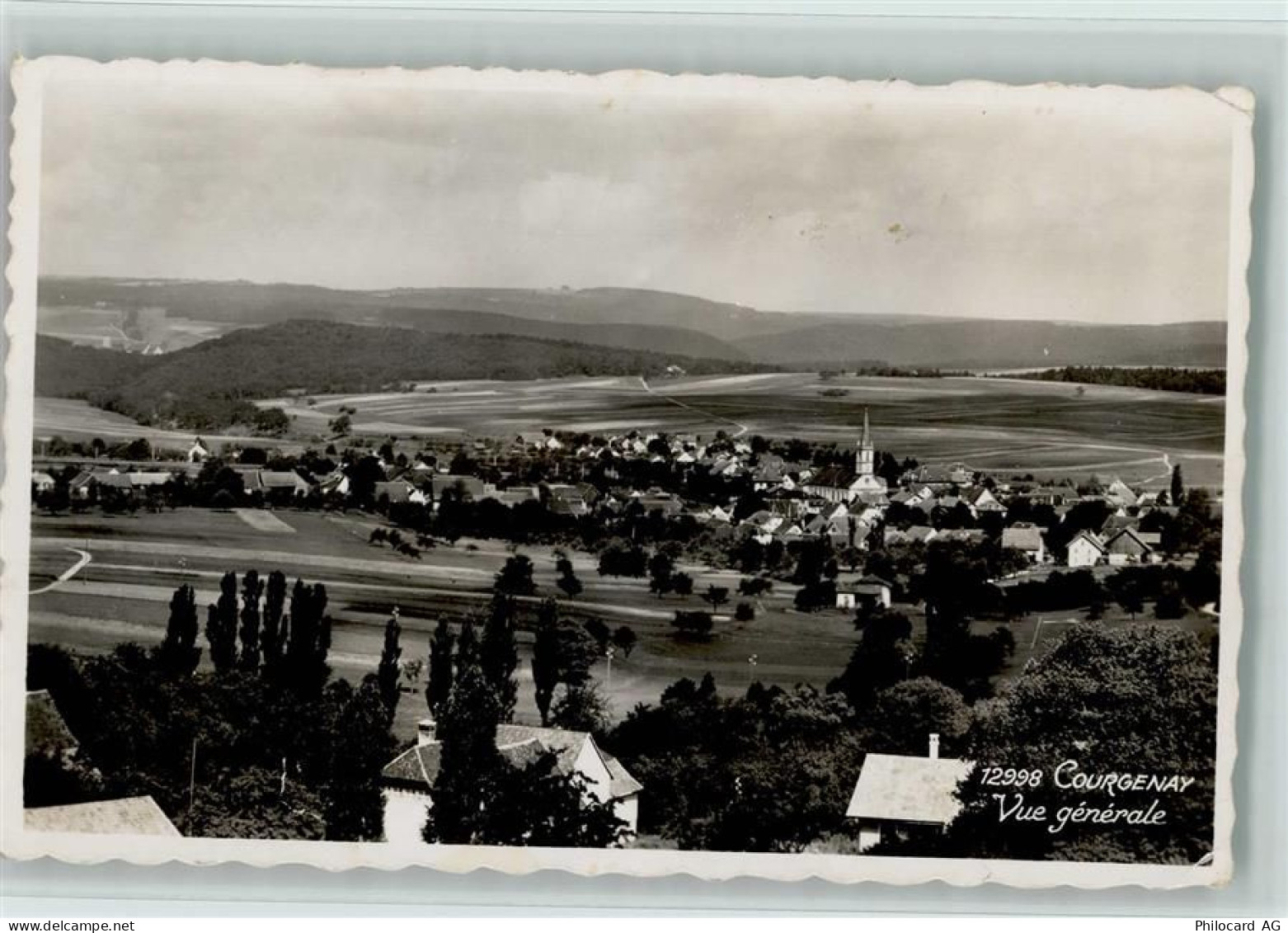 2950 Courgenay 1915 - Vue generale - 11059256