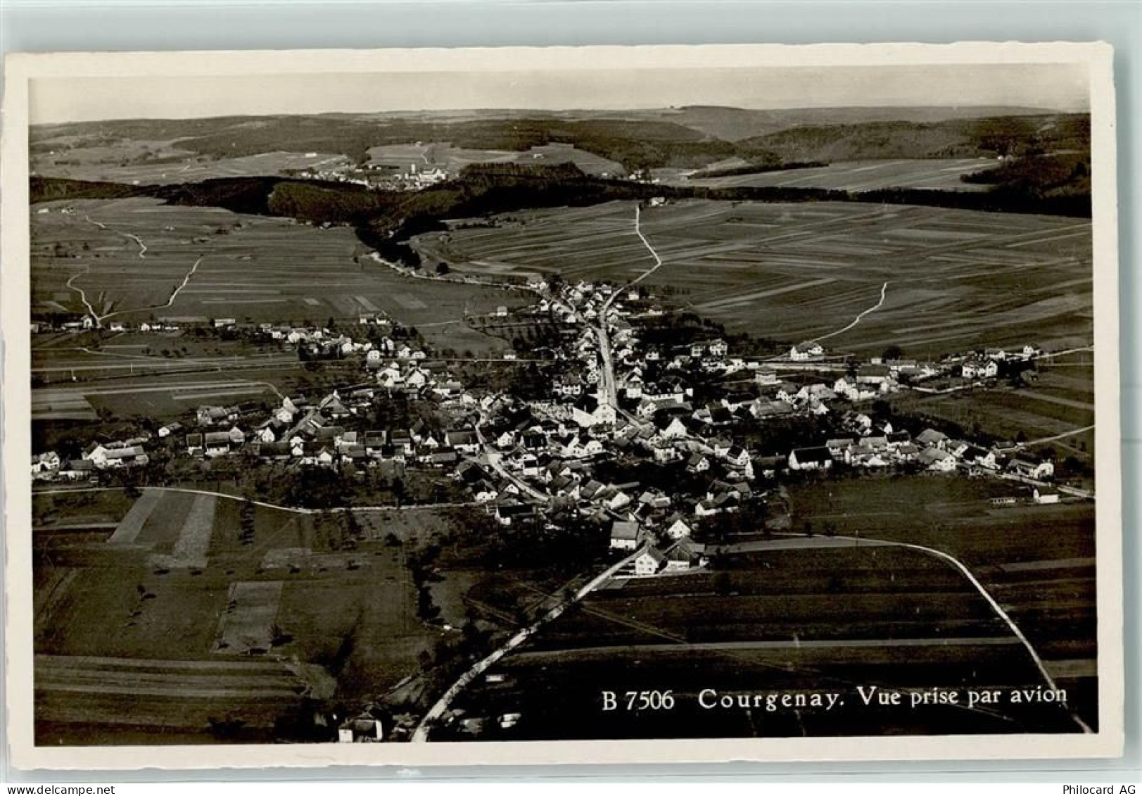 2950 Courgenay - Fliegeraufnahme - 13149390