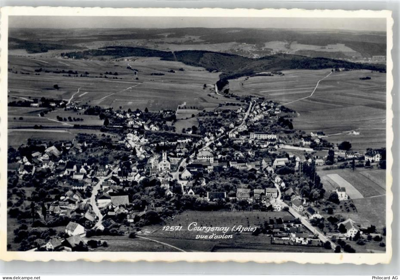 2950 Courgenay - Fliegeraufnahme - 51714706