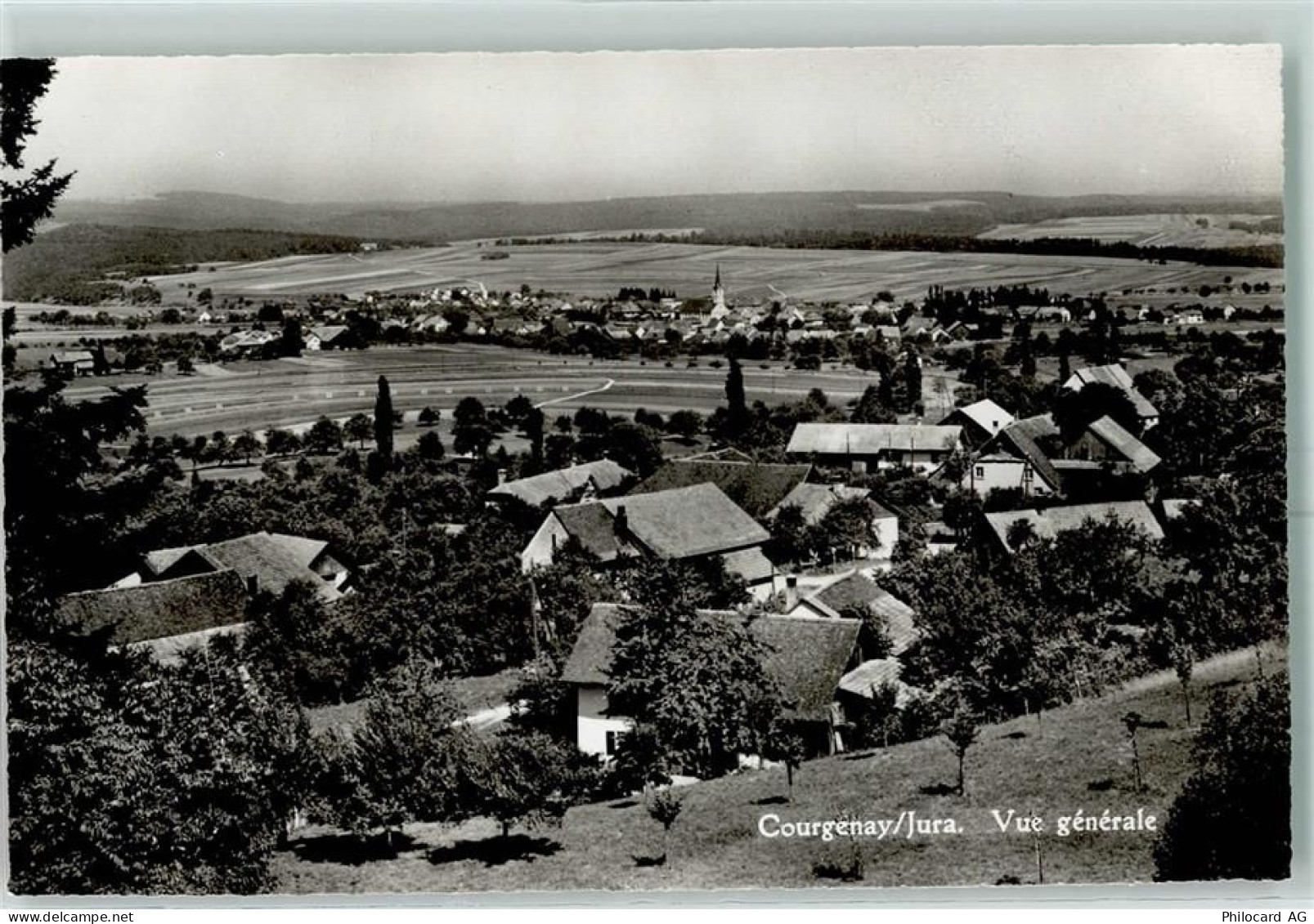 2950 Courgenay Karte beschädigt - 13150375