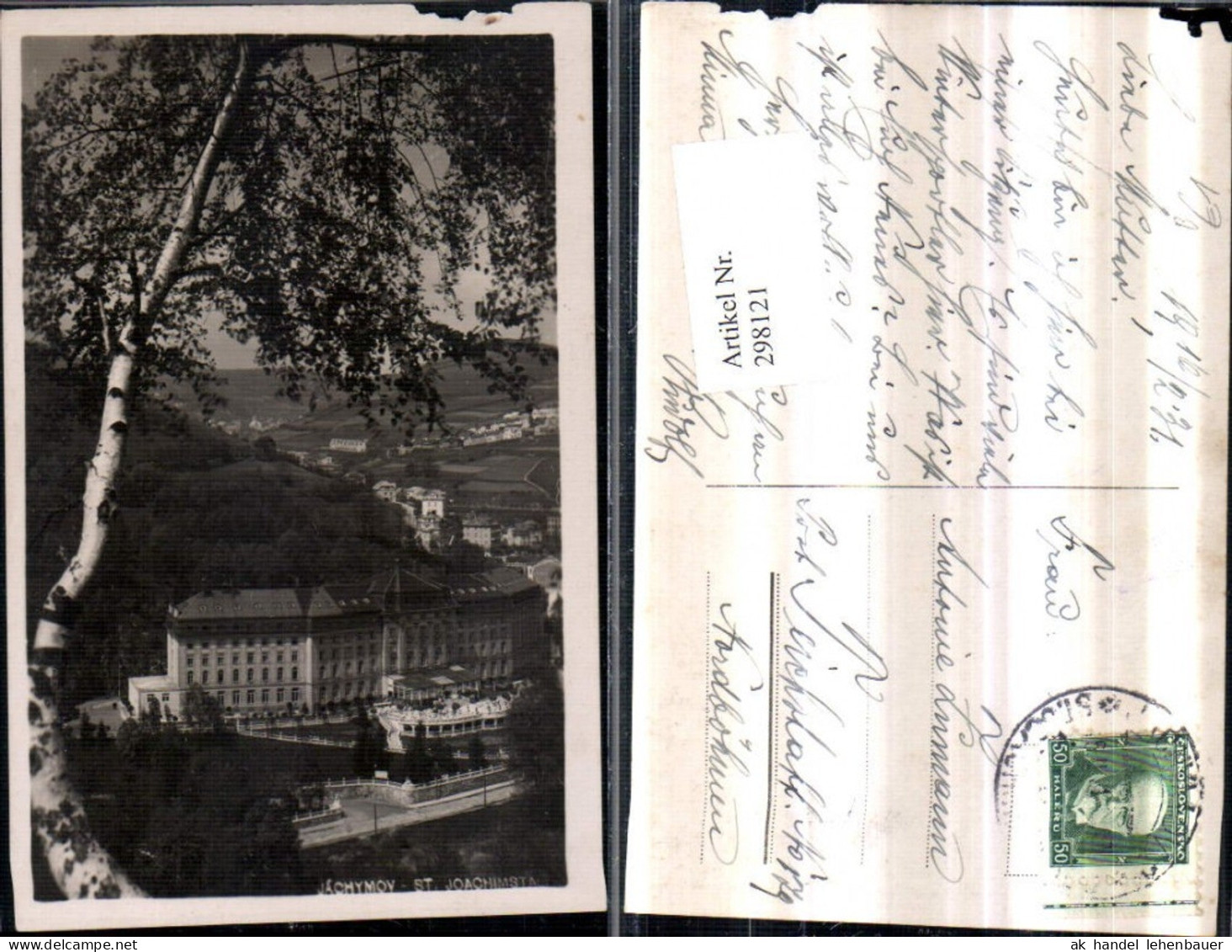 298121,Jachymov Sankt Joachimsthal Teilansicht