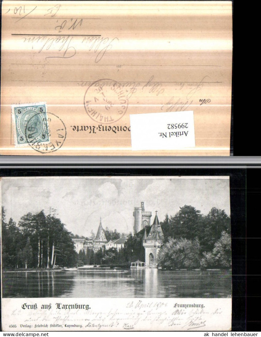 299582,Gruß aus Laxenburg Franzensburg