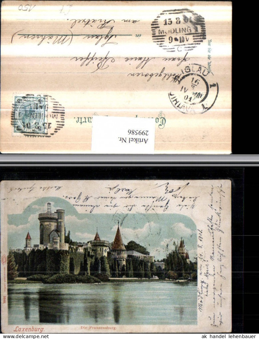 299586,Laxenburg Franzensburg Türme