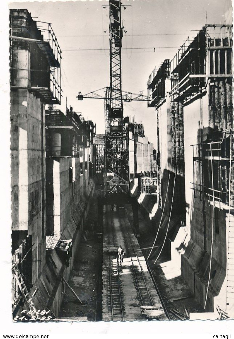 2CPM GF(lot)-68 -Fessenheim- Aspects des installation (chute EDF) au moment des travaux de construction-Envoi gratuit