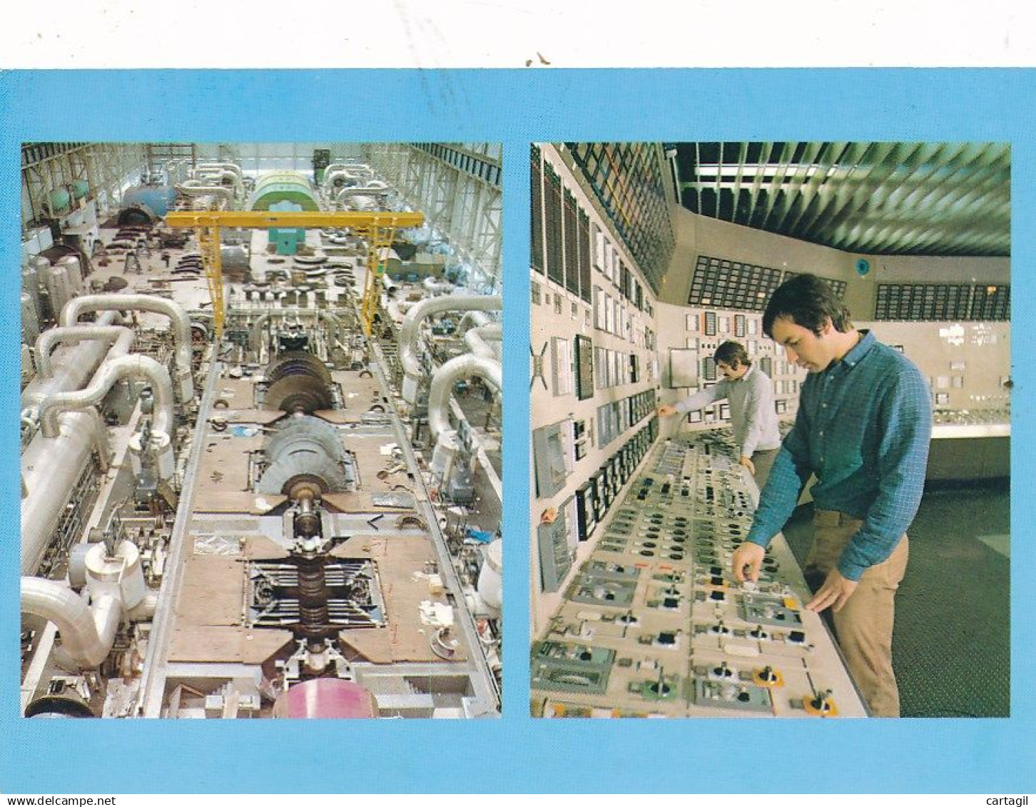 2CPM GF(lot)  68 -Fessenheim - Centrale nucléaire (démantelée) Vue aérienne et  installations techniques-Envoi gratuit