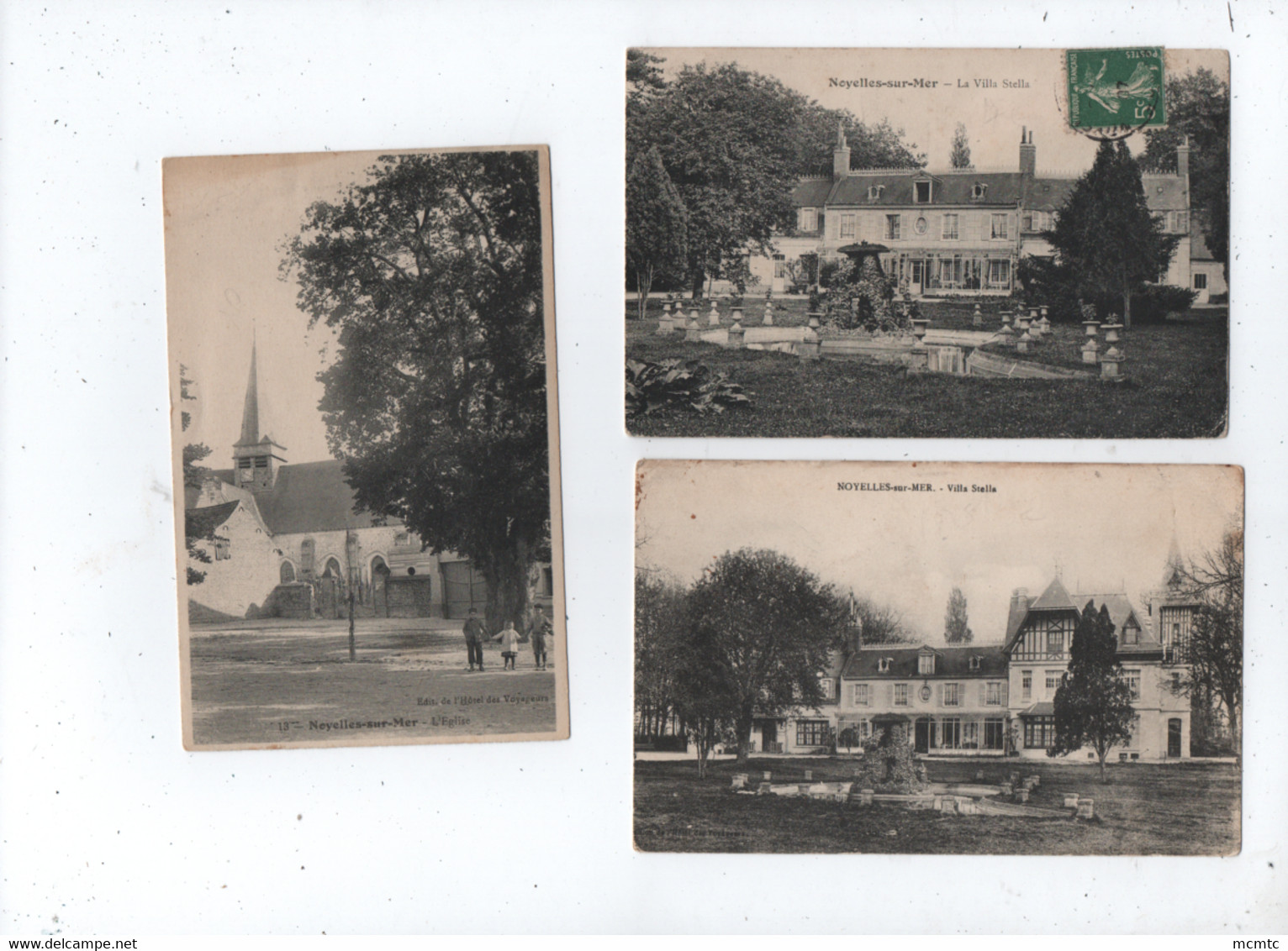 3 Cartes  -  Noyelles sur Mer   -   (Somme)