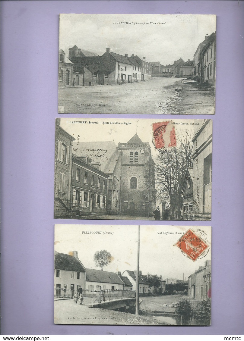3 CPA -  Flixecourt  -(Somme)