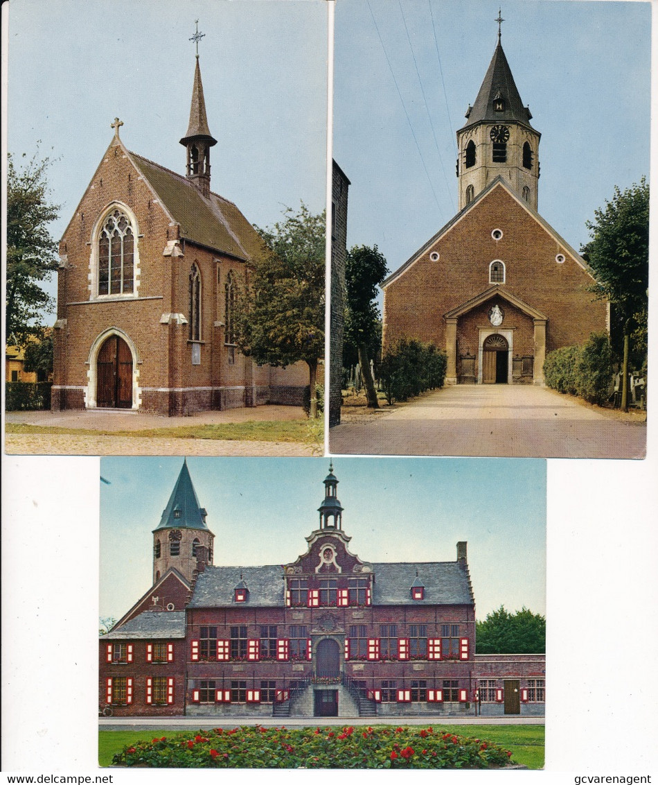 3 KAARTEN KAPRIJKE     ZIE SCANS