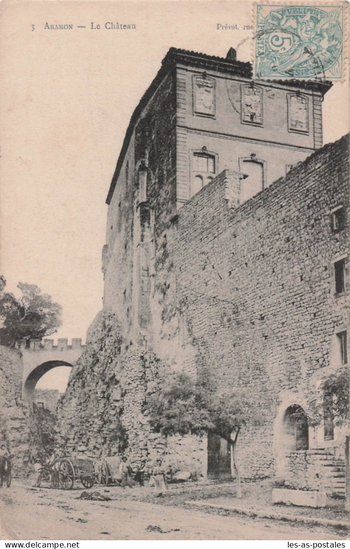 30 ARAMON LE CHATEAU