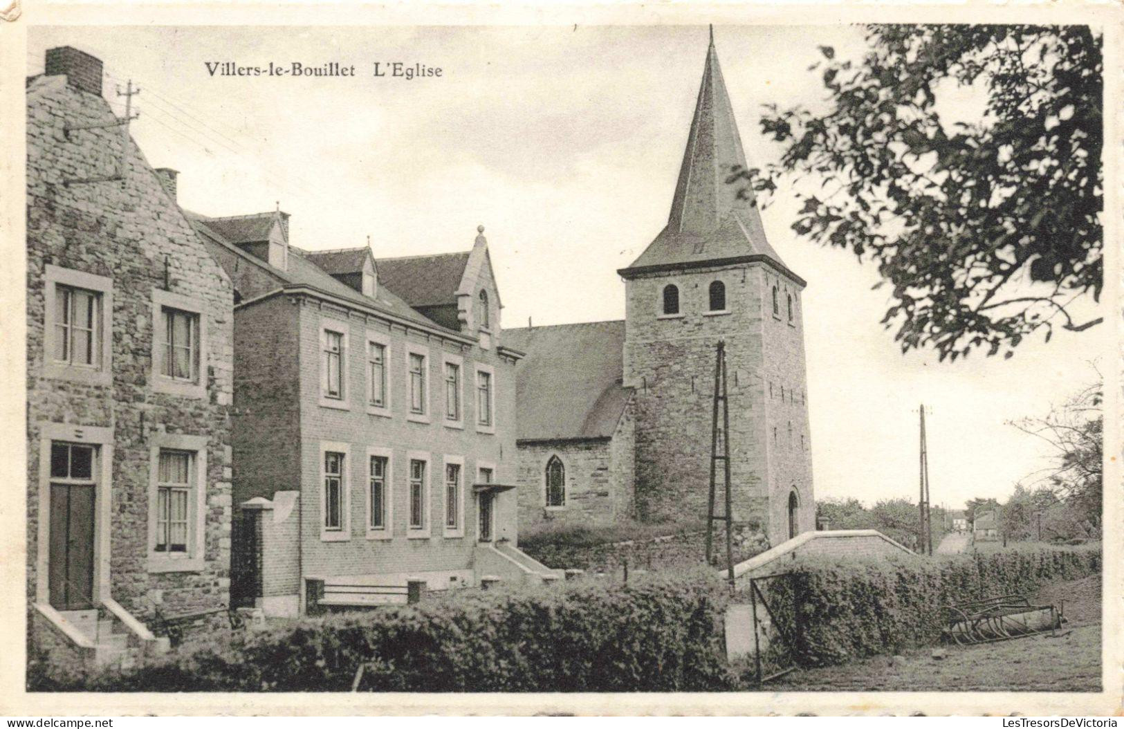 [-30%] BELGIQUE - Villers-le-Bouillet - Léglise - Carte Postale Ancienne