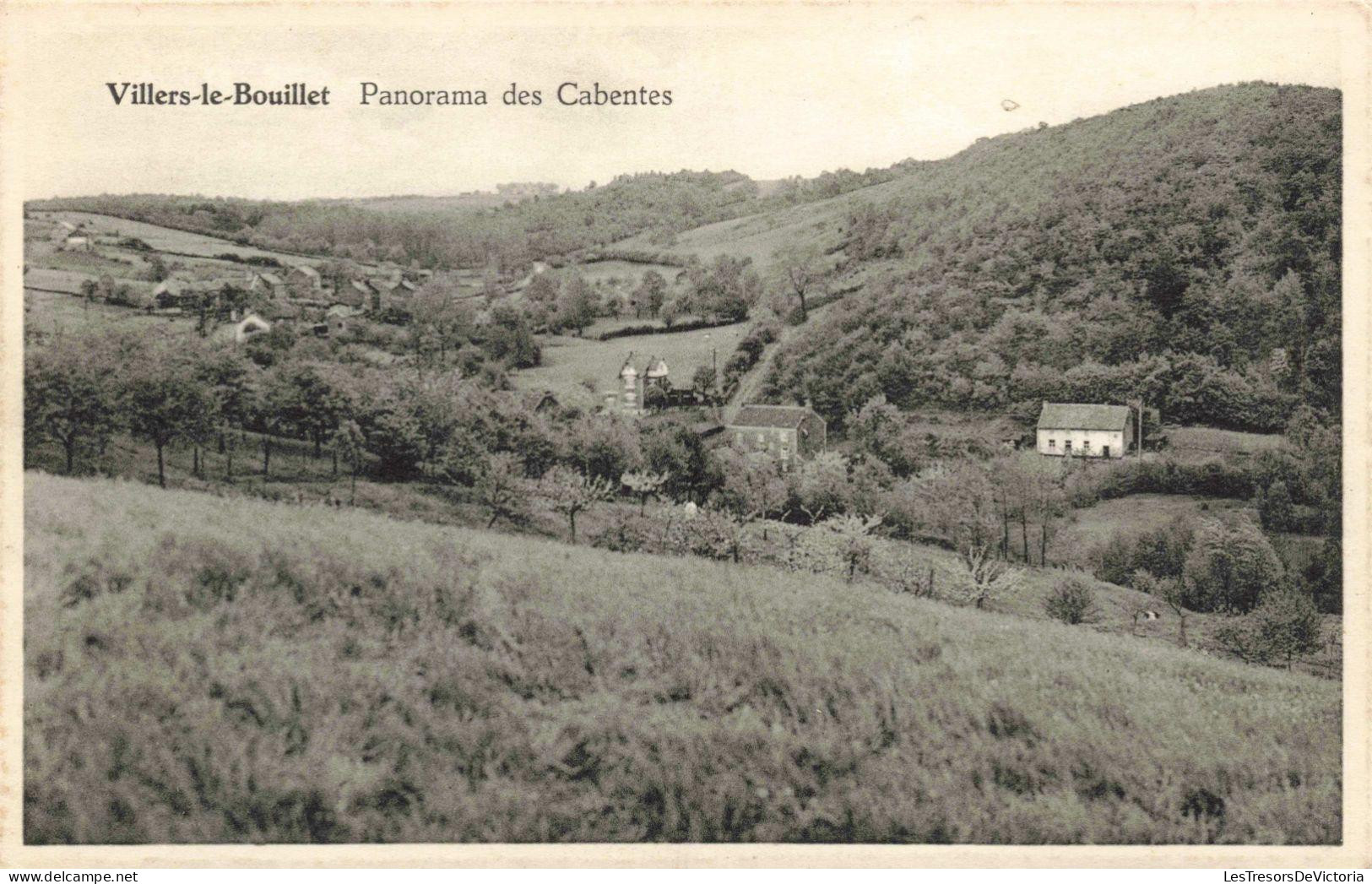 [-30%] BELGIQUE - Villers-le-Bouillet - Panorama des Cabentes - Carte Postale Ancienne