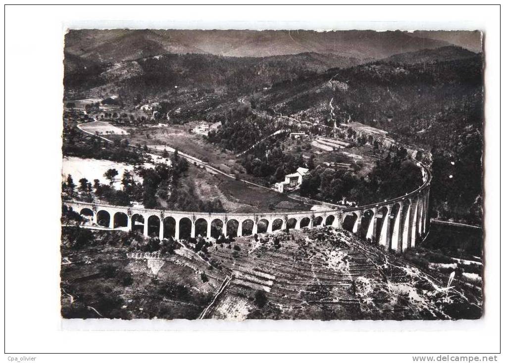 30 CHAMBORIGAUD Pont, Viaduc Chemin de Fer, ed Lapie 1, En Avion..., CPSM 10x15, 1962