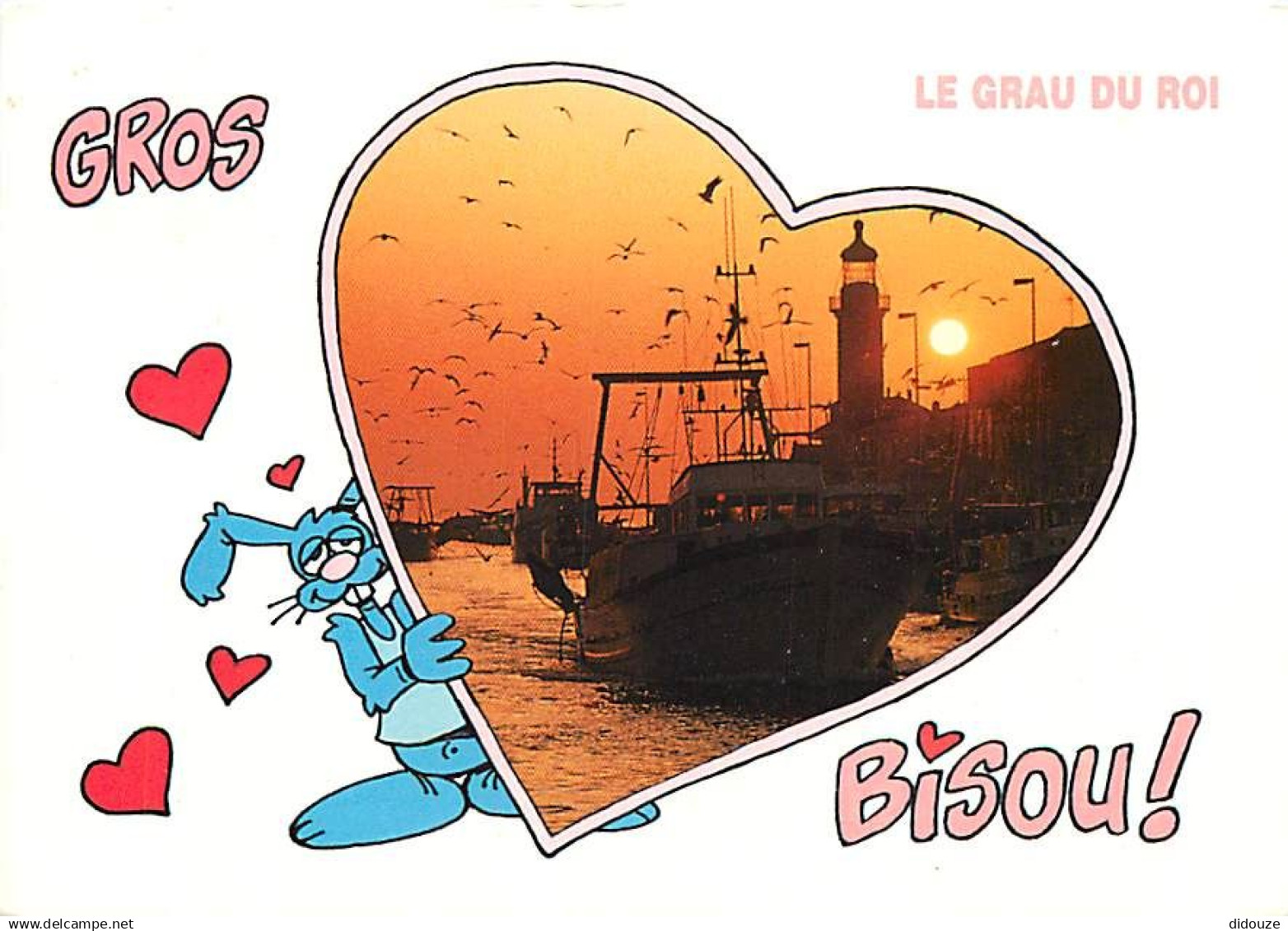 30 - Le Grau du Roi - Coucher de Soleil sur le chenal - CPM - Voir Scans Recto-Verso