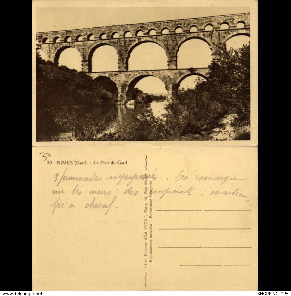 30 - Nimes - Le pont du Gard