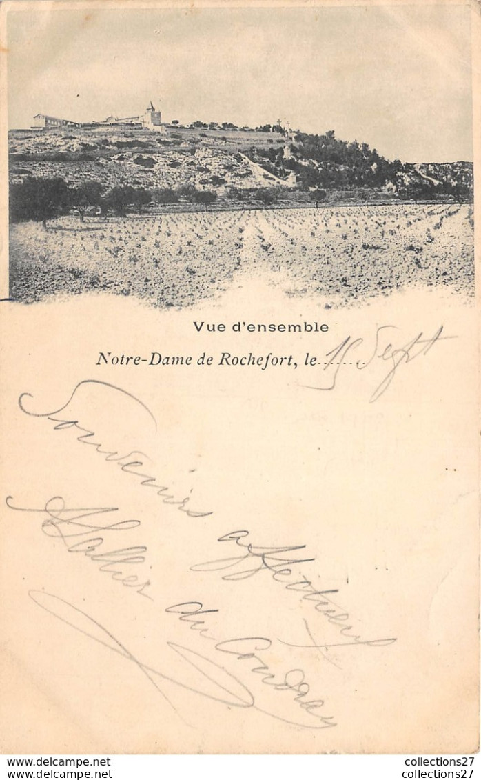 30-NOTRE-DAME-DE-ROCHEFORT- VUE D'ENSEMBLE