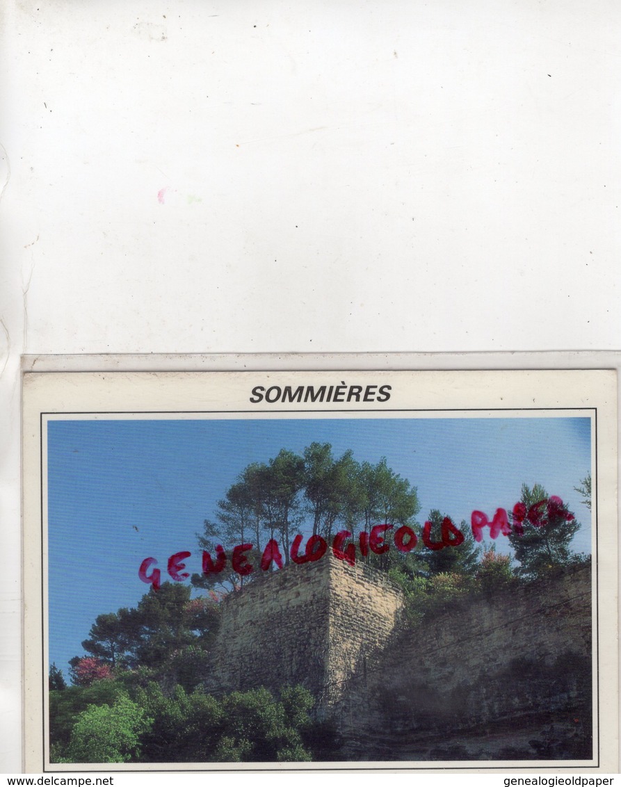 30- SOMMIERES -  LE CHATEAU DE SOMMIERES    -GARD