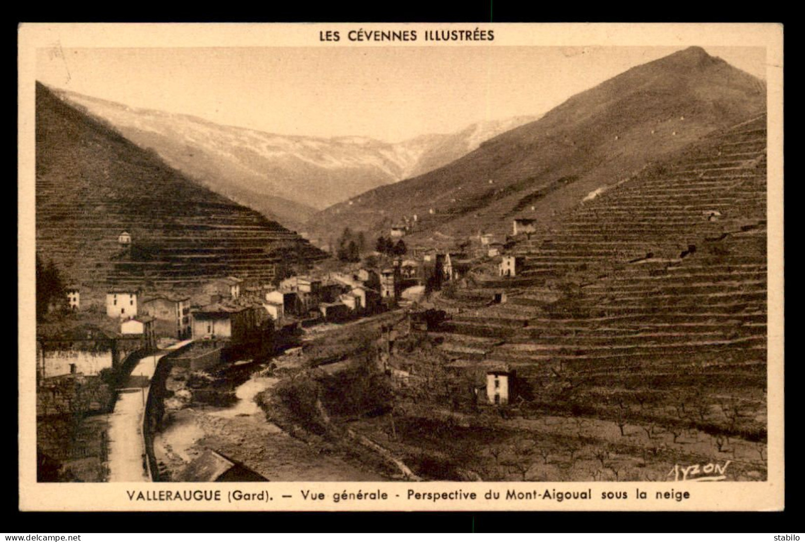 30 - VALLERAUGUE - VUE GENERALE