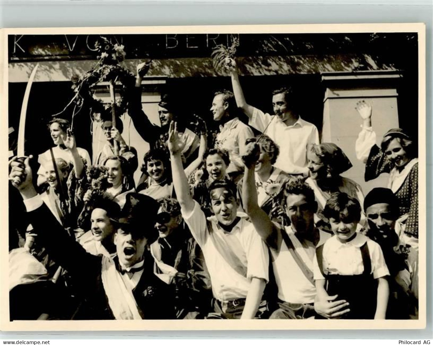 3000 Bern Berne Foto AK Ort handschriftlich Karneval - 10734901