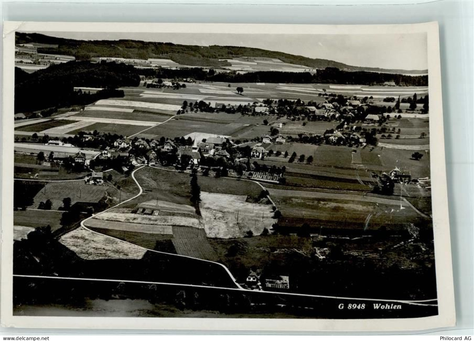 3033 Wohlen b. Bern Gebrauchsspuren Fliegeraufnahme - 13132530
