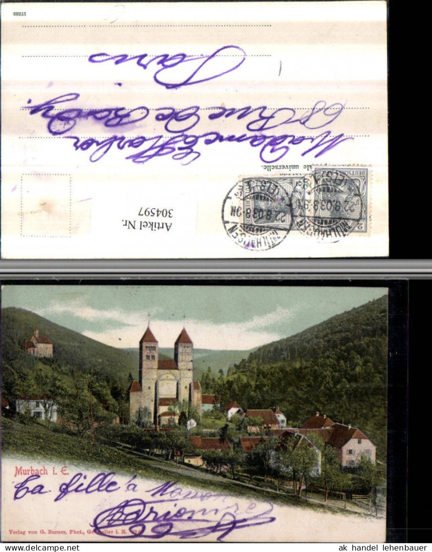 304597,Murbach im Elsass Kirche