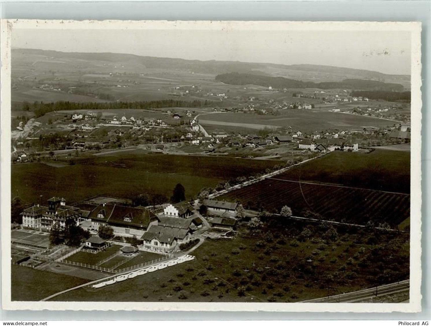 3052 Zollikofen - Fliegeraufnahme mit Rütti - 13223147