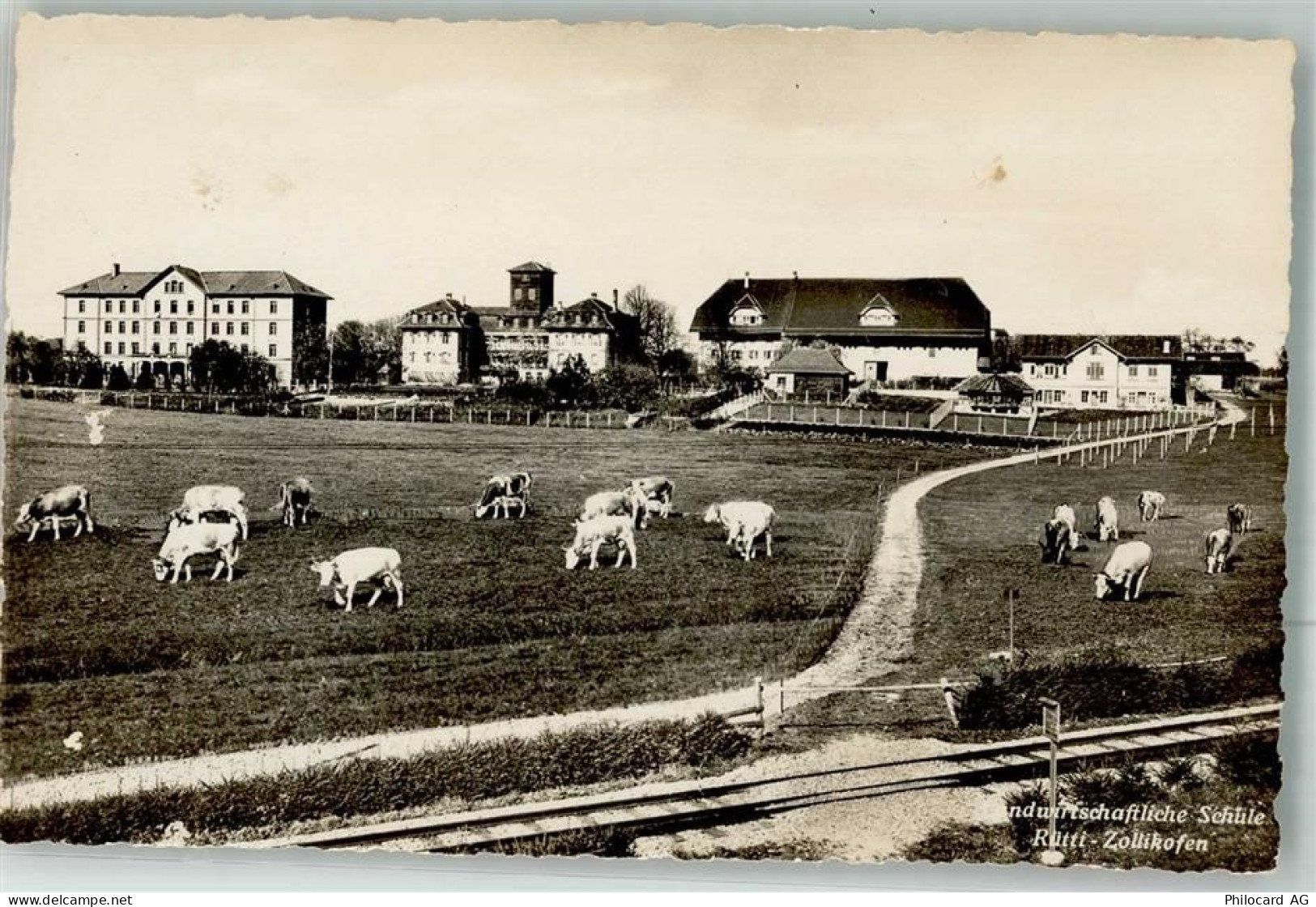 3052 Zollikofen Foto AK landwirtschaftliche Schule - 38022647