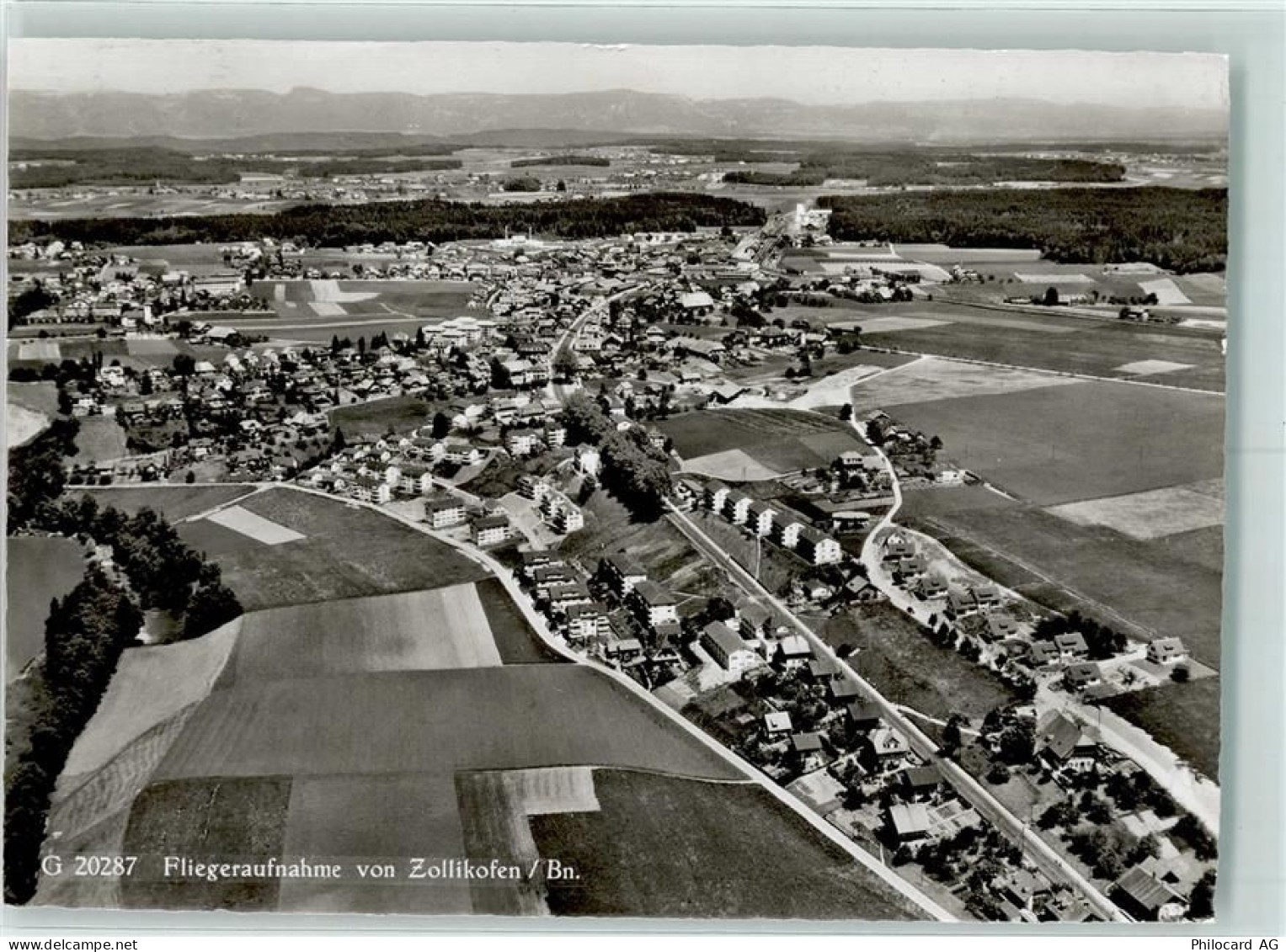 3052 Zollikofen Gebrauchsspuren Fliegeraufnahme - 13132516
