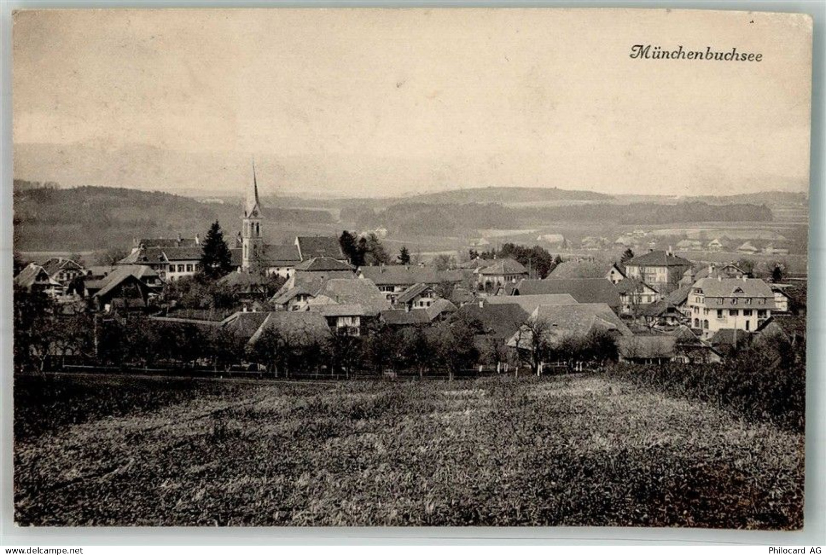 3053 Münchenbuchsee 1913 Foto AK - 10753024