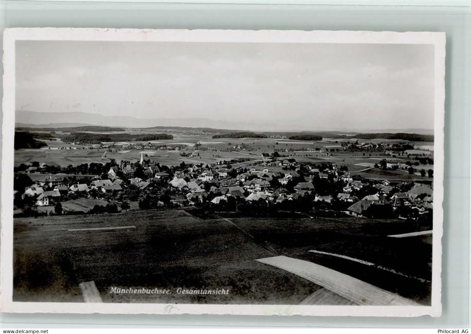3053 Münchenbuchsee 1935 - Gesamtansicht - 10257955