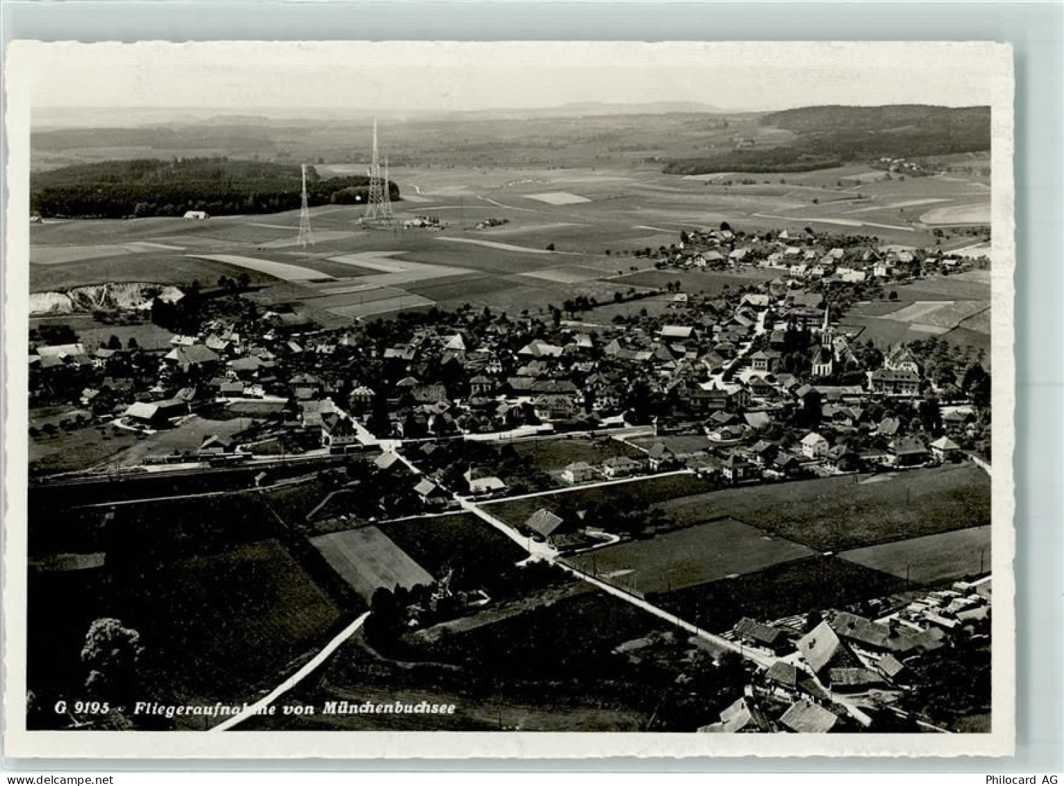 3053 Münchenbuchsee - Fliegeraufnahme - 13137644