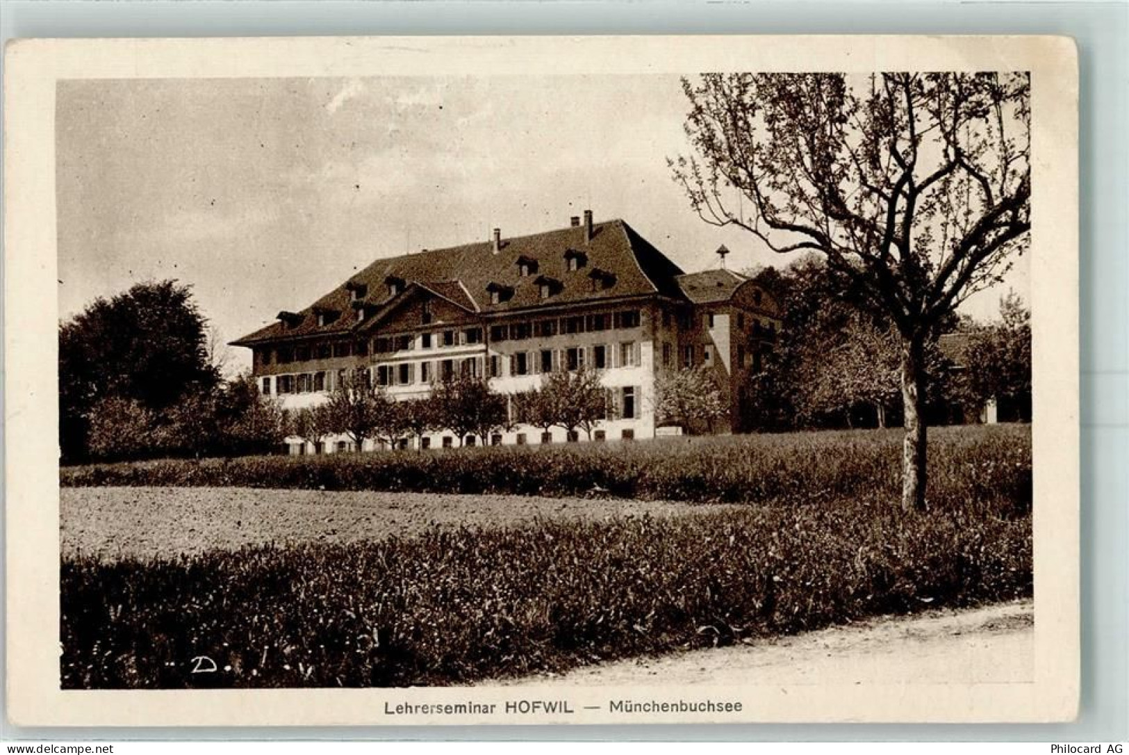 3053 Münchenbuchsee Gebrauchsspuren Lehrerseminar Hofwil - 10394946