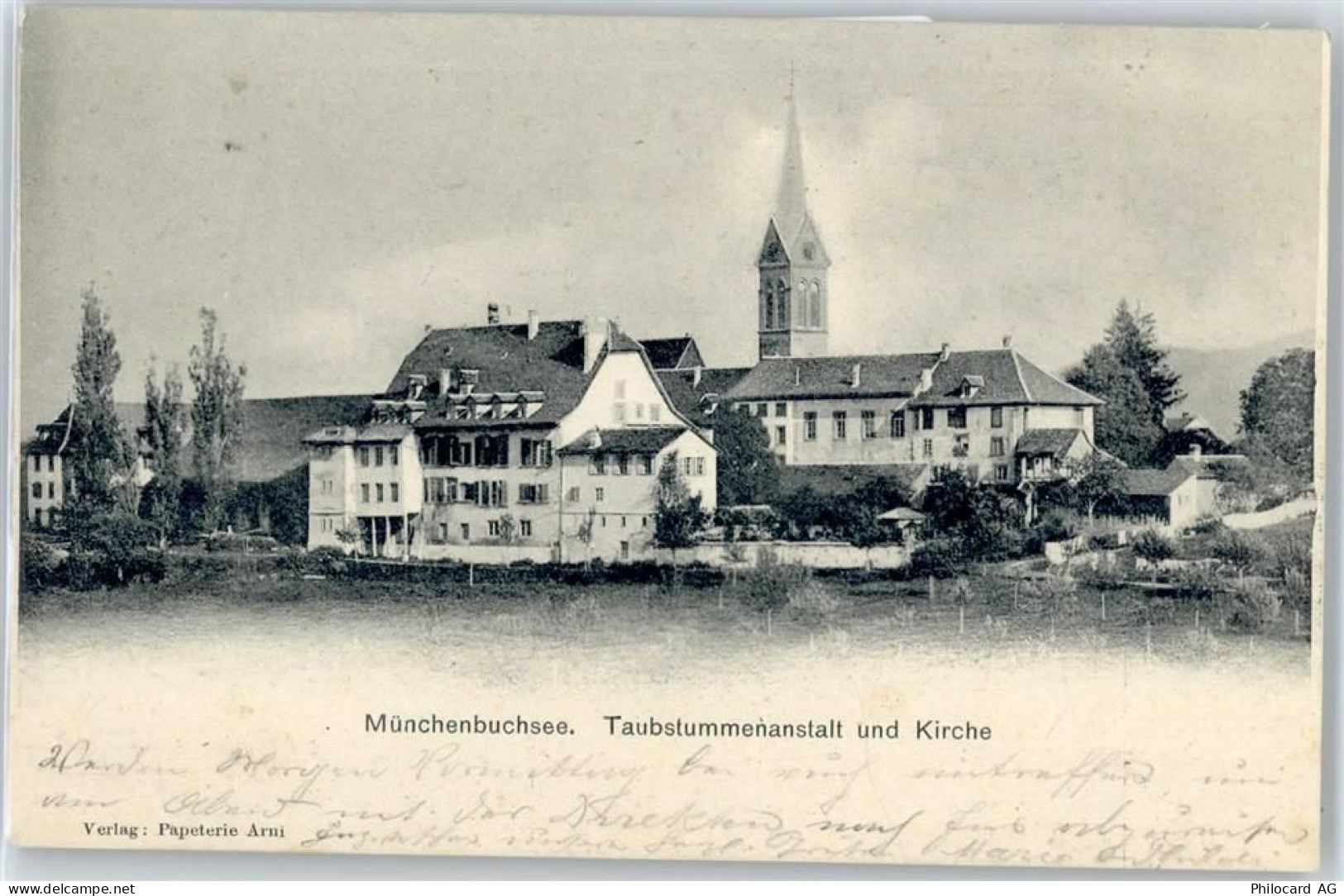 3053 Münchenbuchsee - Taubstummenanstalt, Kirche - 50892573
