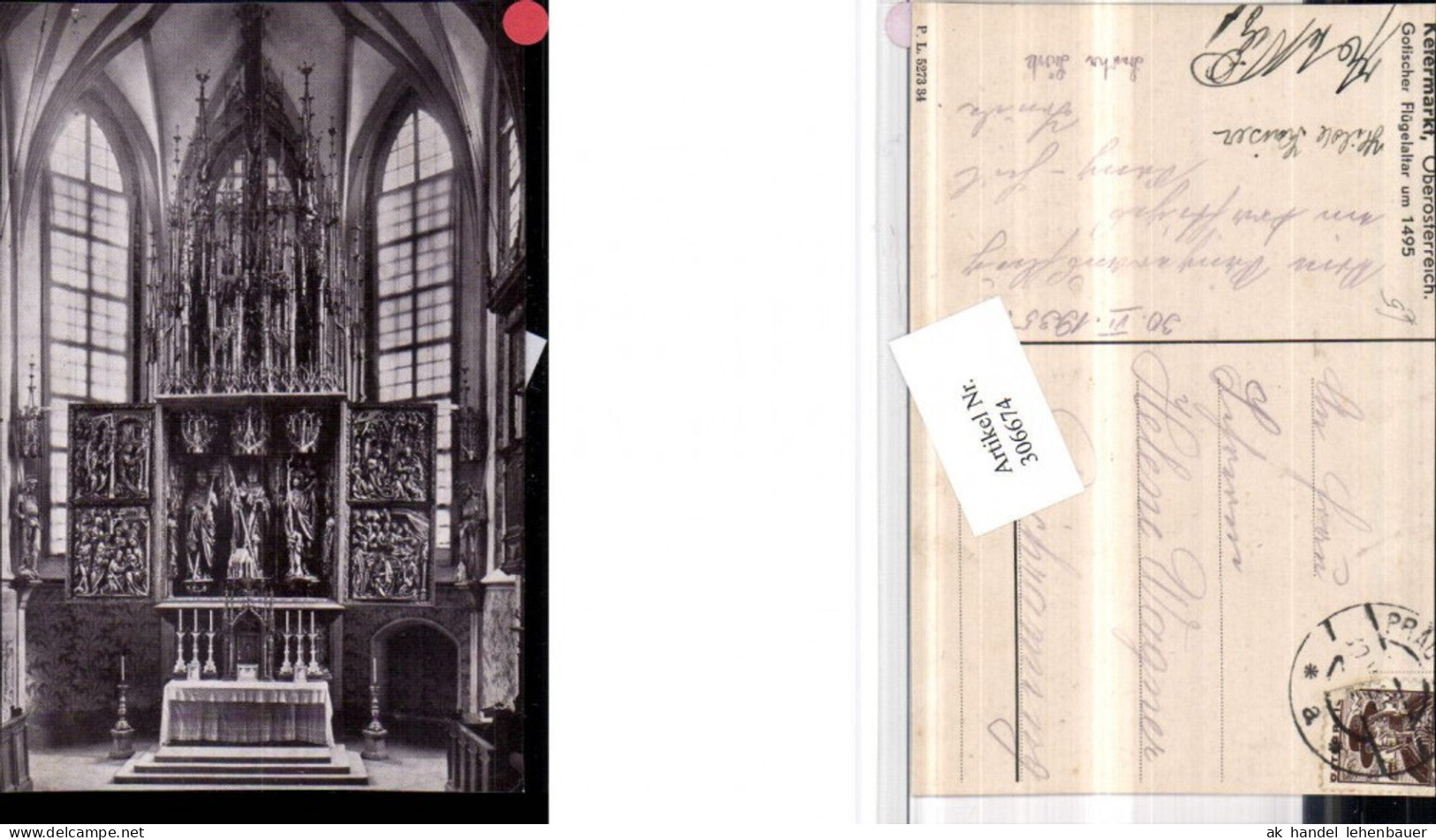 306674,Kefermarkt Kirche Innenansicht Flügelaltar