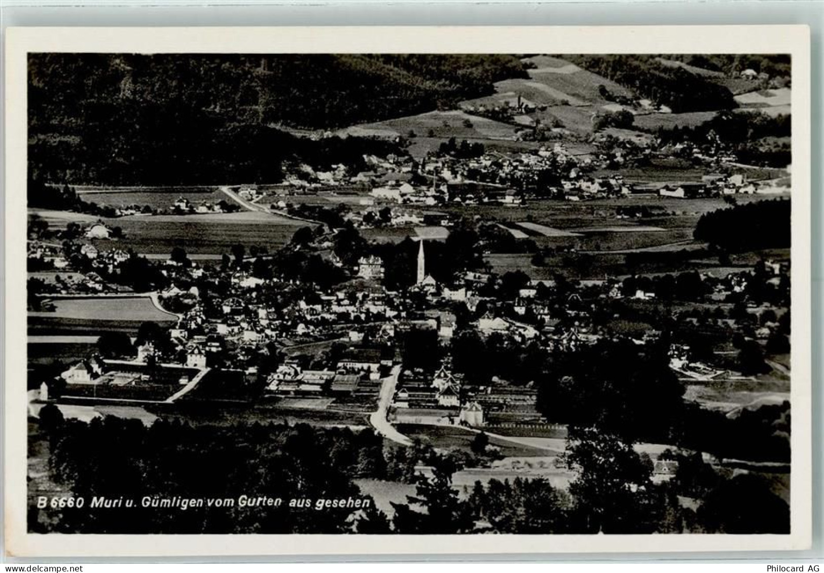 3074 Muri b. Bern FOTO KEINE AK Muri und Gümlingen vom Gurten aus gesehe... - 13137965