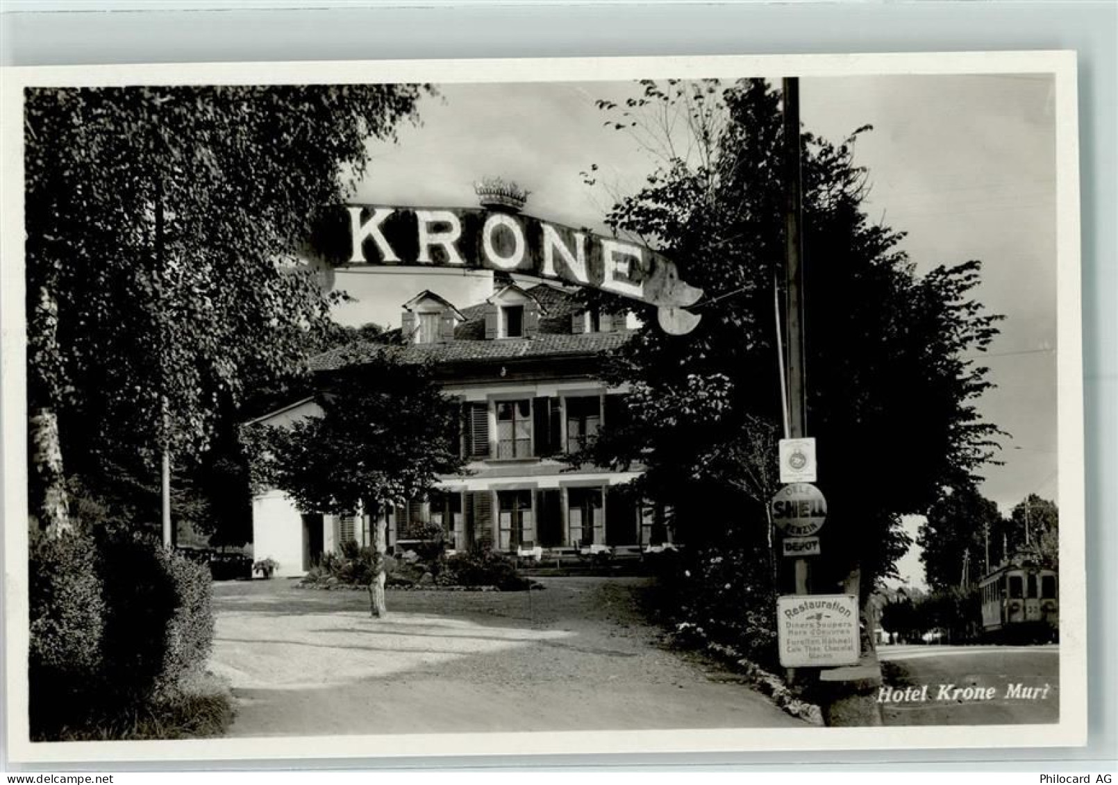 3074 Muri b. Bern Gebrauchsspuren Hotel Krone - 13132892