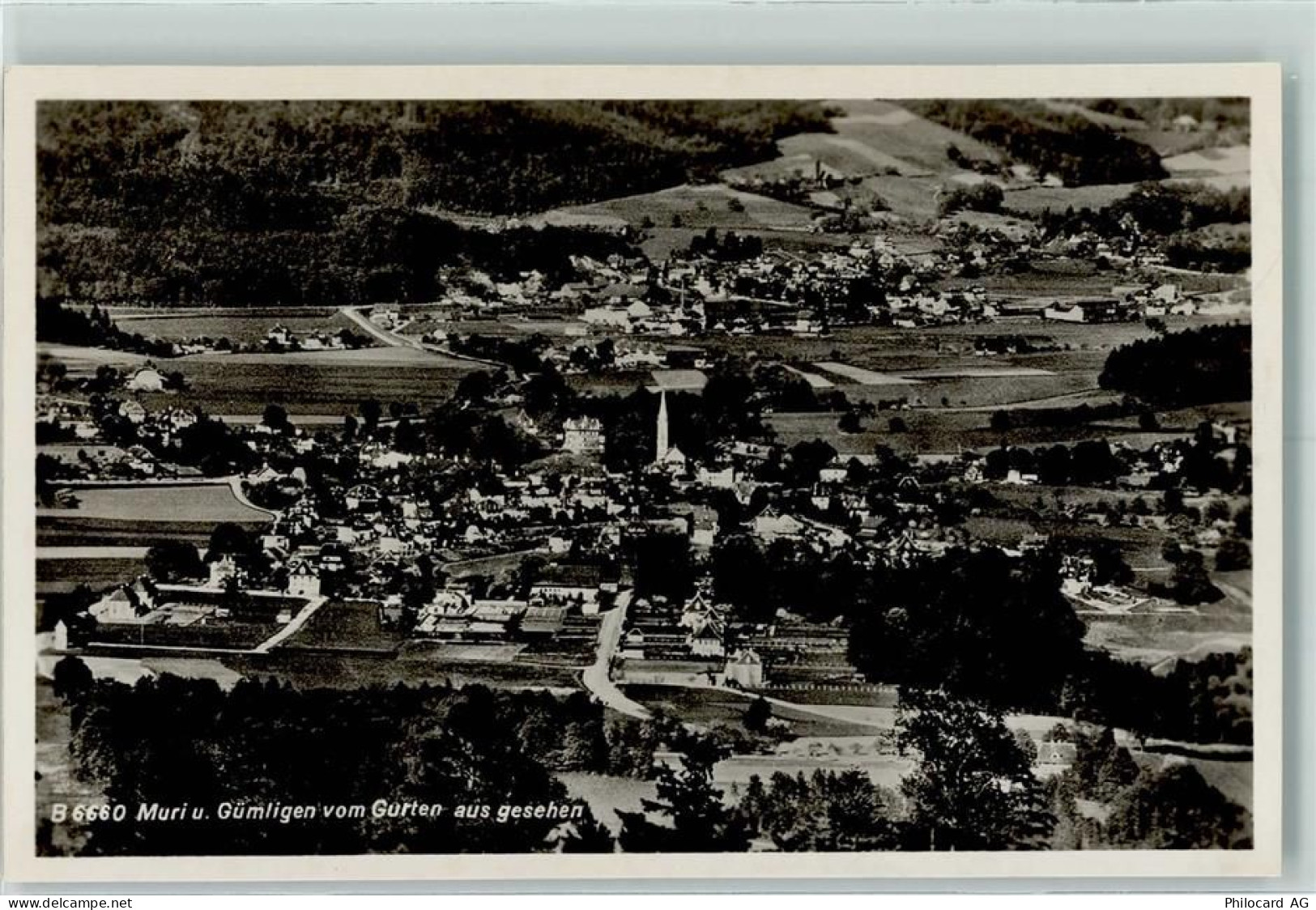 3074 Muri b. Bern - Muri und Gümlingen vom Gurten aus gesehen - 13137963