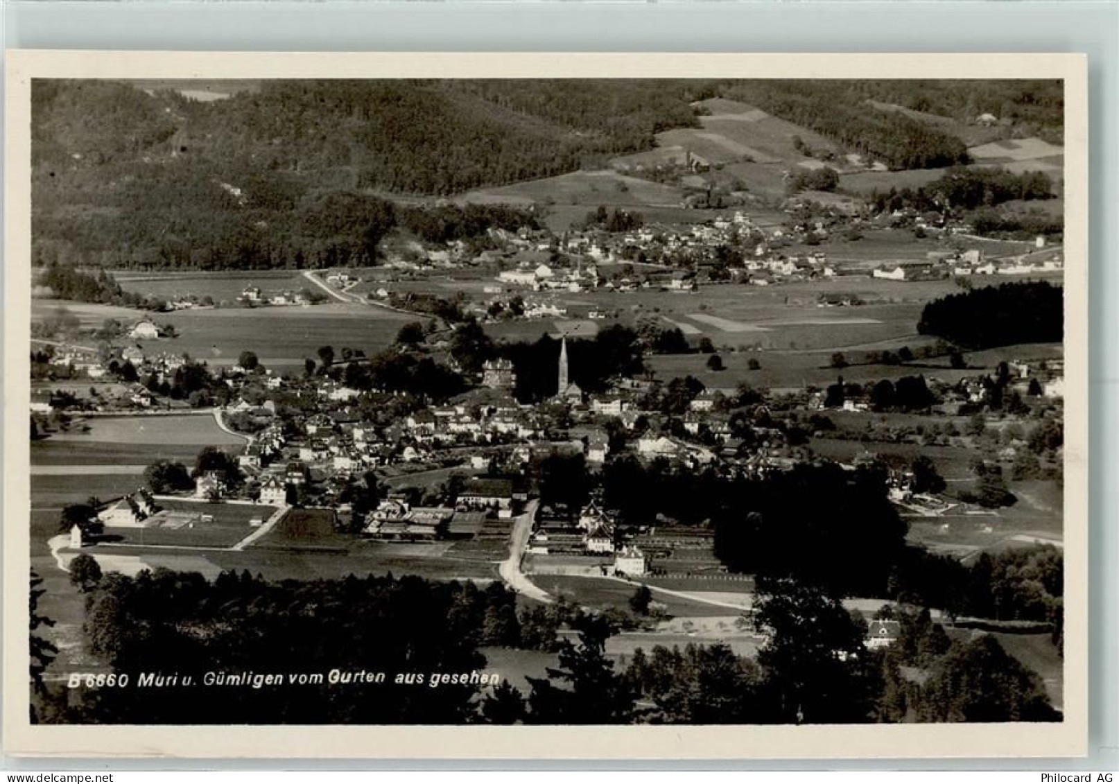 3074 Muri b. Bern - Muri und Gümlingen vom Gurten aus gesehen - 13137966