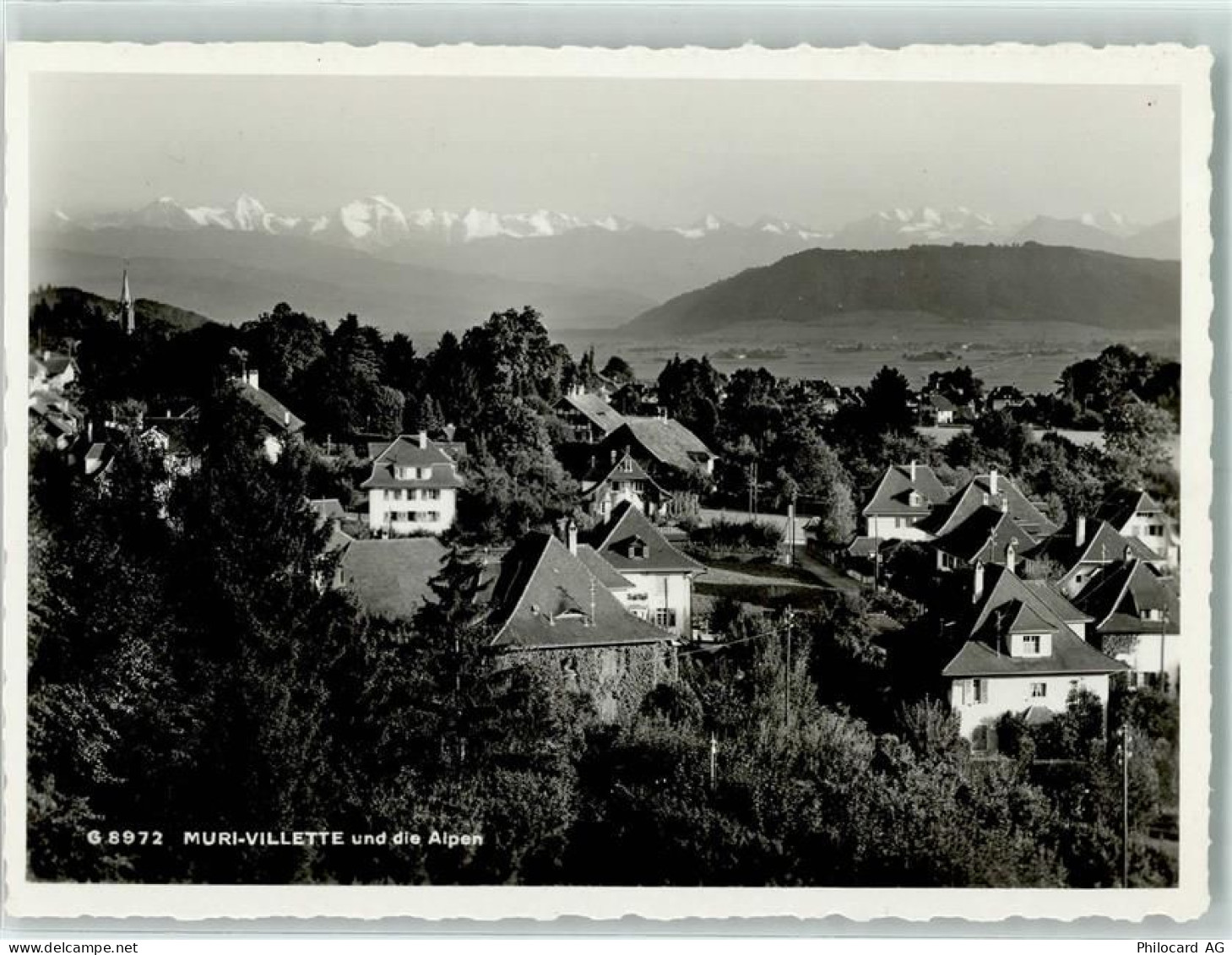 3074 Muri b. Bern - Muri-Villette und die Alpen - 13137666