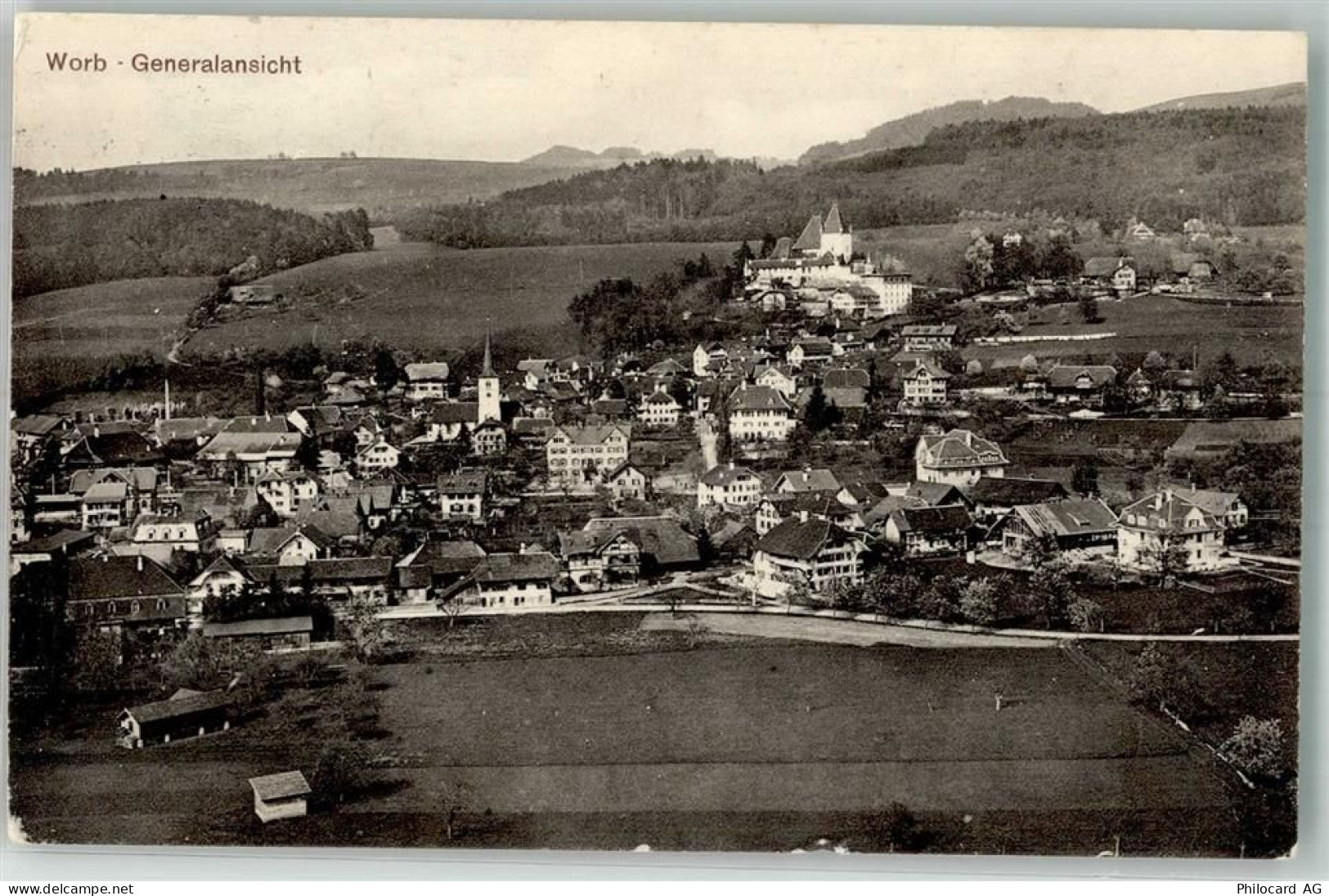 3076 Worb 1915 Foto AK - 10735091