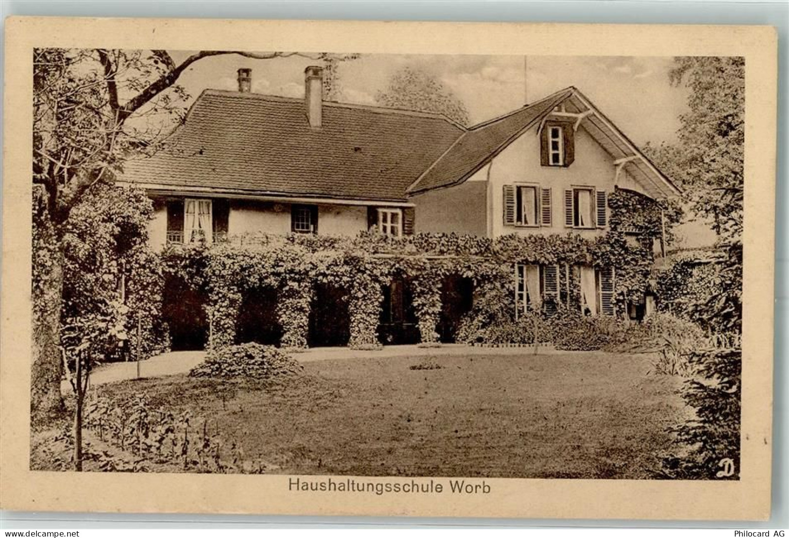3076 Worb 1917 - Haushaltungsschule - 13174822