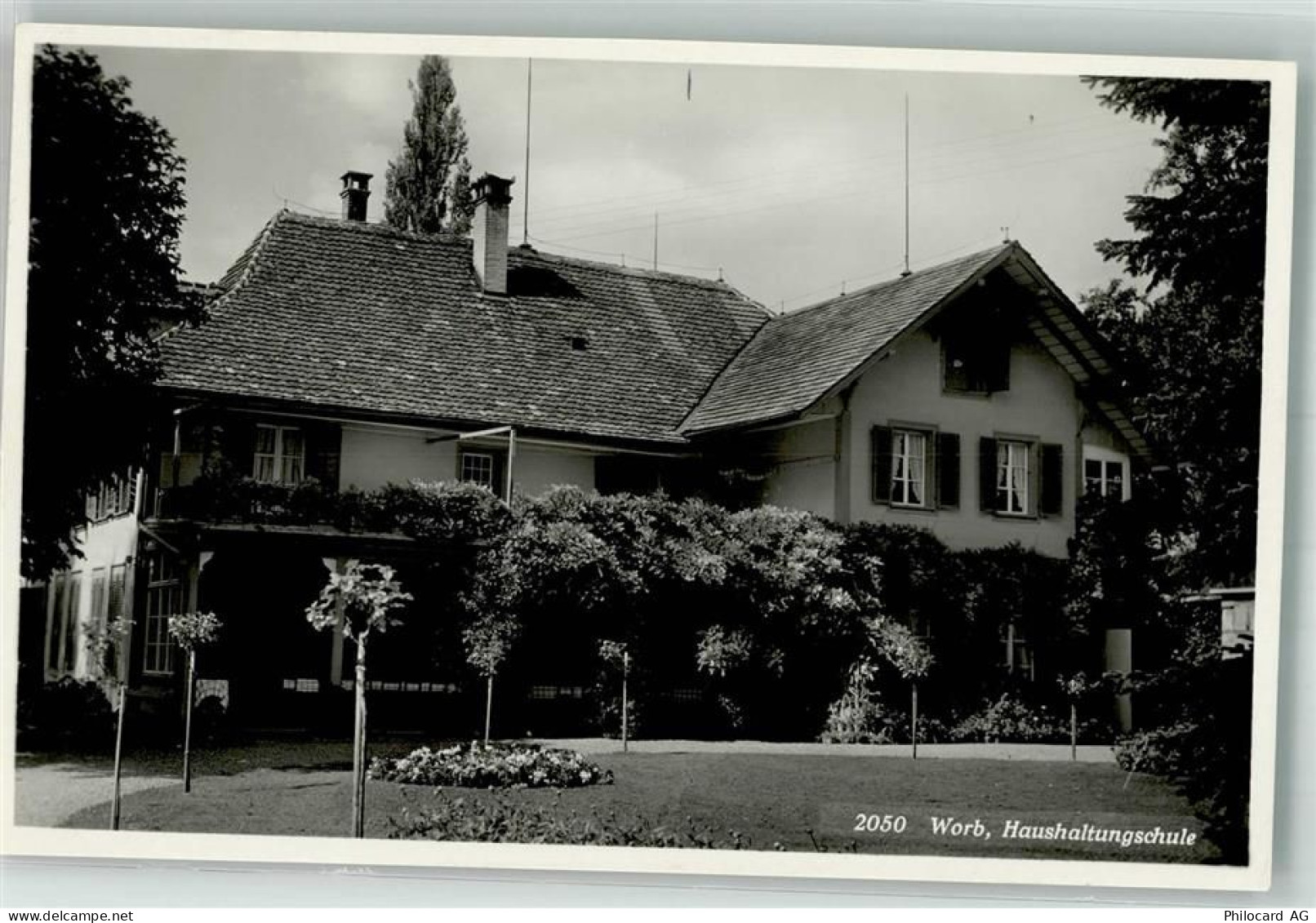 3076 Worb 1935 Foto AK Haushaltungsschule - 10735124