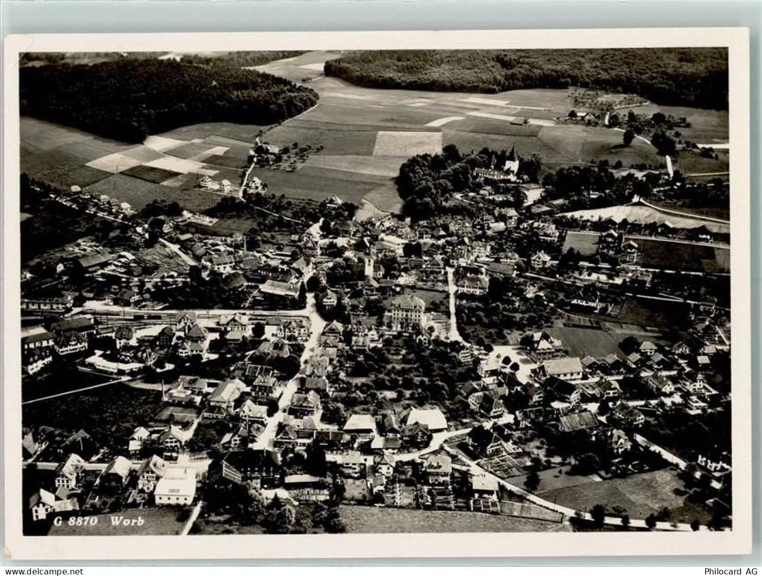 3076 Worb - Fliegeraufnahme - 13137552