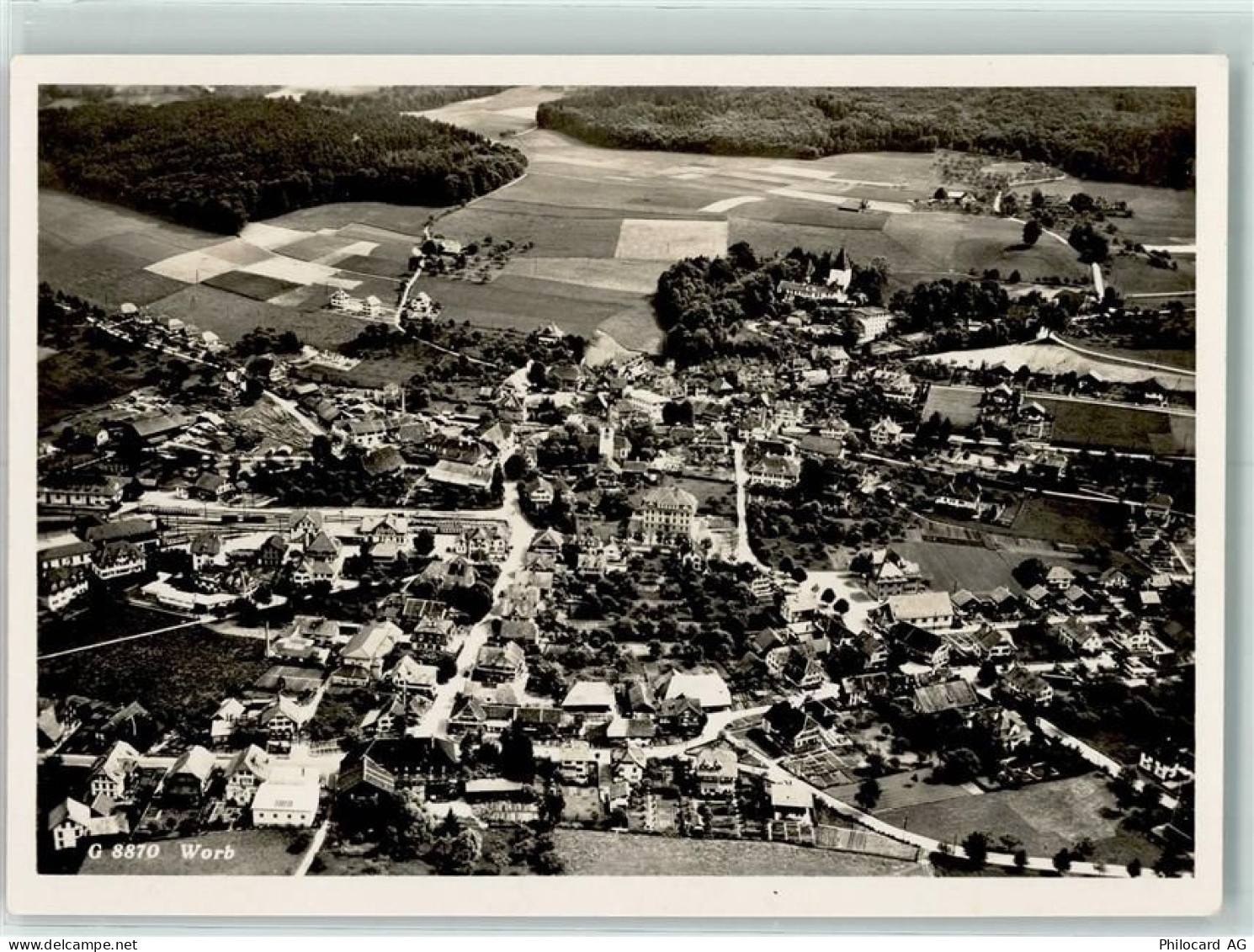 3076 Worb - Fliegeraufnahme - 13137553