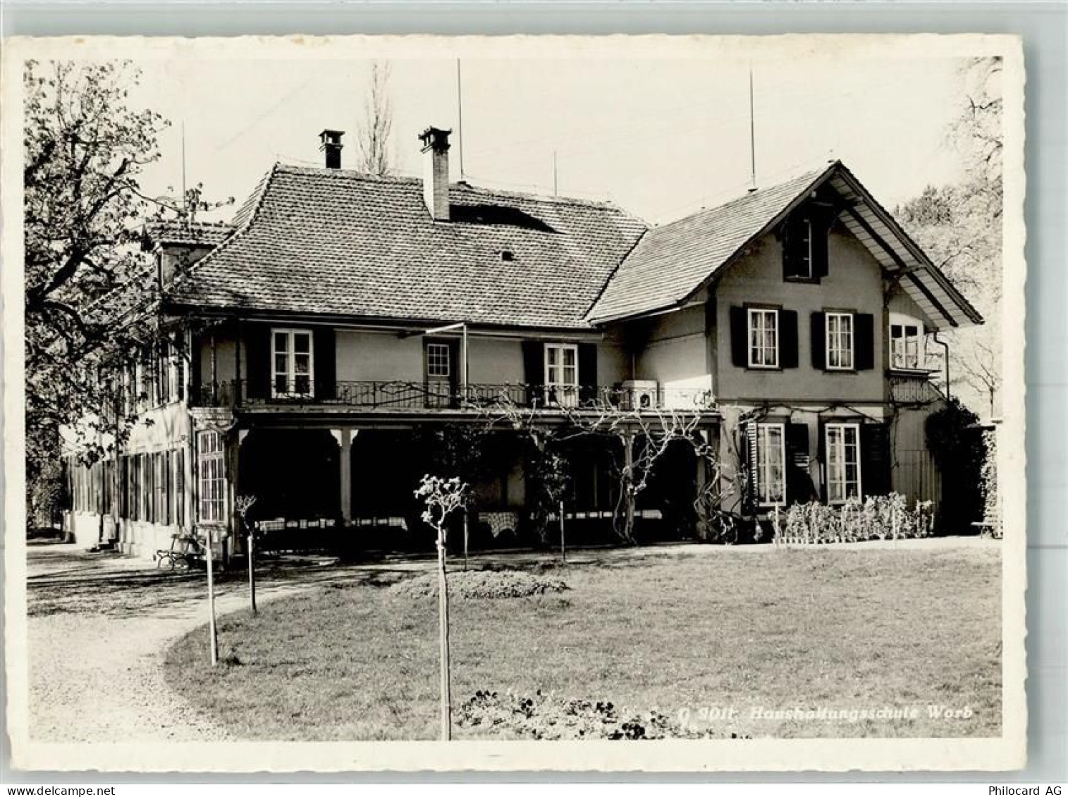3076 Worb Foto AK Haushaltungsschule - 38024043