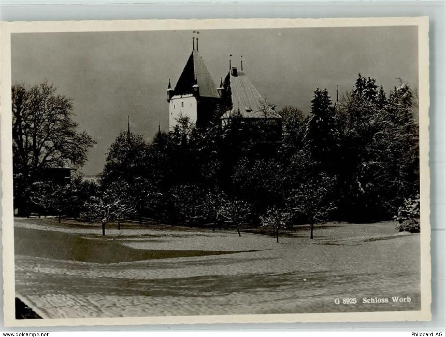 3076 Worb Winter Schloss - 38024011