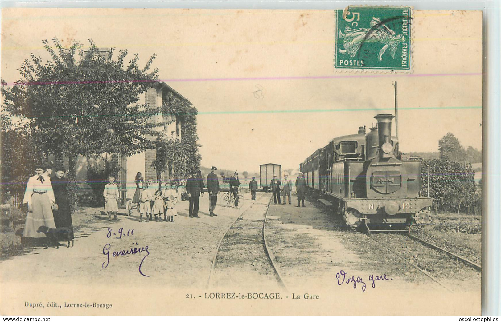 30911 - LORREZ LE BOCAGE PREAUX - LA GARE